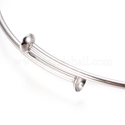 Fabrication de bracelets réglables en acier inoxydable 304 anti-ternissement&nbsp;MAK-F227-32B-P