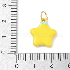 304 Edelstahl-Emaille-Anhänger&nbsp;SA-CBA5B21-04G