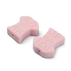 Umweltfreundliche Silikonperlen in Lebensmittelqualität&nbsp;LS-FIND-WH0125-19B