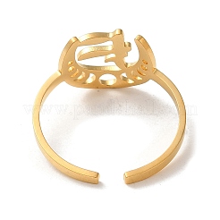 Offene Manschettenringe aus Edelstahl 304&nbsp;LS-RJEW-P093-02G