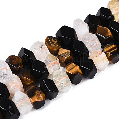 Stränge aus natürlichen Obsidian-&nbsp;G-N358-01A-05