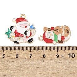 Weihnachten Legierung Emaille Anhänger&nbsp;ENAM-G234-01H