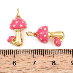 Pendentifs d'émail en laiton &nbsp;KK-CBA3297-09G