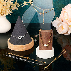 12 stücke 6 arten 304 edelstahl kette armband zeug&nbsp;AJEW-TA0001-34