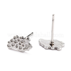 Configuración de aretes de acero inoxidable 304 que no se deslustran&nbsp;STAS-O146-04P