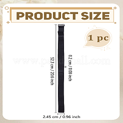 Ceinture élastique extensible 1 pièce avec boucle à nœud en alliage&nbsp;AJEW-LP0007-47B