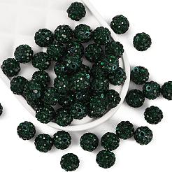 Polymer Ton Strass Perlen&nbsp;RB-H284-6MM-Half-205