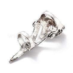 Bagues en alliage strass pour hommes&nbsp;RJEW-G115-02AS
