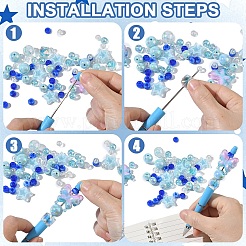 Kits de fabrication de stylos à perles DIY&nbsp;DIY-YW0018-63