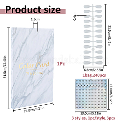 Plastica con punte per unghie di carta&nbsp;MRMJ-FH0001-68B