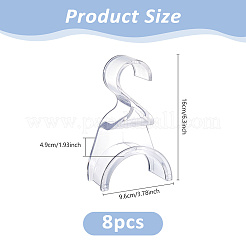 Gancho acrílico para bolso de armario&nbsp;AJEW-WH0455-404