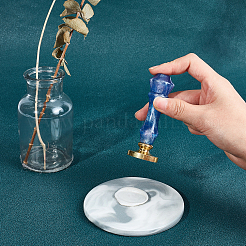 Griff aus natürlichem Quarzkristall&nbsp;DIY-WH0224-87C
