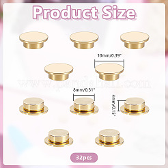Roulement rotatif en laiton 3D pour nail art&nbsp;MRMJ-WH0091-26B
