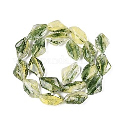 Chapelets de perles vernissées manuelles&nbsp;LA-N046-02F