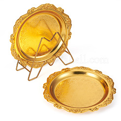 Lagerregal für Topfdeckel aus Edelstahl&nbsp;AJEW-MB0001-14G