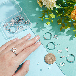 DIY-Set zur Herstellung verstellbarer Ringe mit Charms&nbsp;DIY-NB0010-02