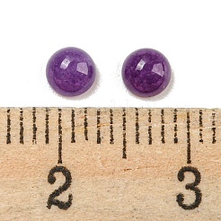 Natürliche weiße jadegefärbte Cabochons&nbsp;G-H309-03-22