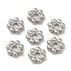 Perles d'espacement en acier inoxydable 304 anti-ternissement&nbsp;STAS-H176-04A-P