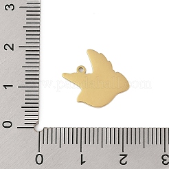304 Edelstahl-Emaille-Anhänger&nbsp;STAS-P377-09G