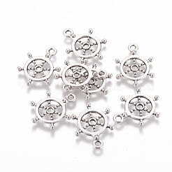 Pendentifs en alliage de style tibétain&nbsp;TIBEP-LF0997YKG-AS-FF