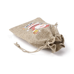 Pochettes de rangement en toile de jute&nbsp;ABAG-TAC0001-11O