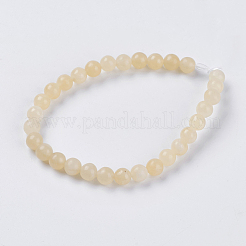 Topazio naturale perle di giada fili&nbsp;G-G515-6mm-03A
