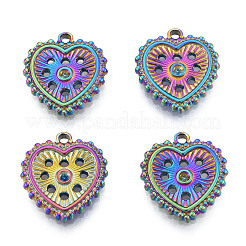 Colgante de acero inoxidable 304 con engastes de rhinestone&nbsp;STAS-N098-209M