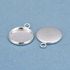 Cabochon pendenti in acciaio inossidabile 304&nbsp;LS-STAS-F191-14S-D