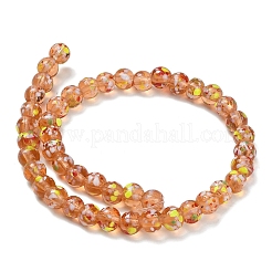 Chapelets de perles vernissées manuelles&nbsp;LAMP-H071-01B-05