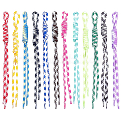 12 pendentif décoratif en nylon de 12 couleurs pour ornements de sac&nbsp;AJEW-SC0031-93