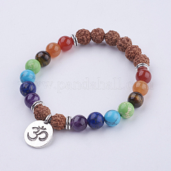 Yoga Chakra Schmuck&nbsp;BJEW-L620-01