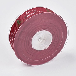 Rubans gros grain imprimés polyester&nbsp;ORIB-E002-A02