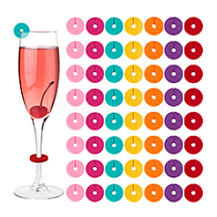 70 ciondolo in feltro a forma di calice da vino in 7 colori&nbsp;AJEW-PH0006-40A