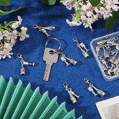 Décorations de pendentif en alliage 20pcs&nbsp;HJEW-PH02484