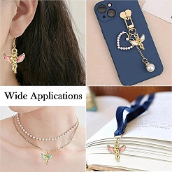 15pcs 3 pendentifs en alliage de couleurs&nbsp;ENAM-YW0004-78A