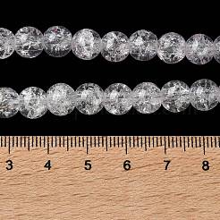 Lackiert Knistern Glasperlen Stränge&nbsp;CCG-XCP0001-11