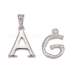 Pendentifs en acier inoxydable 304 anti-ternissement&nbsp;STAS-MSMC001-13