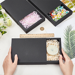 Boîte pliante en papier kraft&nbsp;CON-WH0010-01K-D