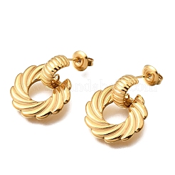 Pendientes colgantes de acero inoxidable 304&nbsp;EJEW-Z168-02G