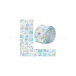 Baumwollstoffe mit Blumenmuster&nbsp;DIY-WH0588-11B