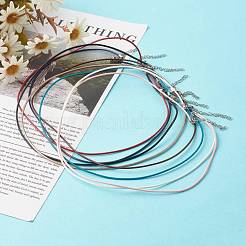 Collares gargantilla de piel de vacuno&nbsp;NJEW-JN03598-02