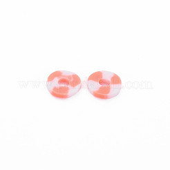Perline in argilla polimerica bicolore fatte a mano&nbsp;CLAY-N008-B010C