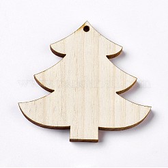 Gros pendentifs en pin&nbsp;WOOD-P013-11
