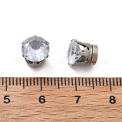 Ohrclips aus Zirkonia&nbsp;EJEW-L100-01P-07-01