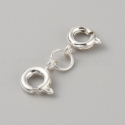 Chiusure a doppio anello a molla in acciaio inossidabile&nbsp;STAS-WH0036-16S