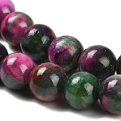 Natürliche gelbe Jade Perlen Stränge&nbsp;G-B128-A05-03