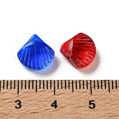Gefärbte und erhitzte transparente Glasperlen&nbsp;GLAA-D307-02