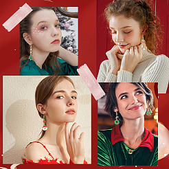 Set zur Herstellung von Weihnachtsohrringen&nbsp;DIY-SC0021-83