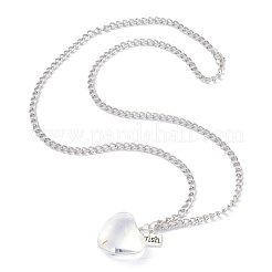Collier de souhait de graines de pissenlit pour cadeau de femme adolescente&nbsp;NJEW-Z014-02P