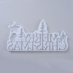 Weihnachten DIY Anhänger Silikonformen&nbsp;DIY-D049-08
